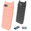 Miniatyrbillede 1 af 7: iPhone 7 Plus / 8 Plus - Etui Beskyttelse Pop It Fidget Svart