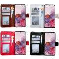 Pikkukuva 9 / 10: Samsung Galaxy S20 Plus - PU Nahkainen Lompakkokotelo Vit
