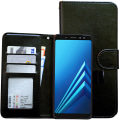 Miniatyrbild 3 av 10: Samsung Galaxy A8 2018 - Läderfodral/Skydd Brun