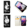 Pikkukuva 3 / 3: Huawei P20 Pro - PU Nahkainen Lompakkokotelo Svart