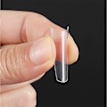 Miniatyrbild 5 av 7: Långa Lös Nagelspetsar för Perfekta Drömnaglar Transparent