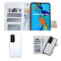 Miniatyrbillede 4 af 6: Huawei P40 Pro - PU Læder Pung Etui Svart