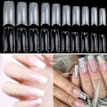 Miniatyrbild 1 av 6: Långa Lös Nagelspetsar för Perfekta Drömnaglar Transparent