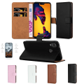 Miniatyrbillede 1 af 6: Beskyt din Huawei P20 Lite med lædercovers! Brun