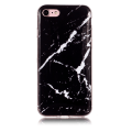 Miniatyrbillede 4 af 5: iPhone 7/8/SE (2020 & 2022) - Beskyttelse af marmor + ring iPhone 7 Svart