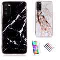 Pikkukuva 1 / 5: Samsung Galaxy A41 - Kotelosuoja Marmori Vit