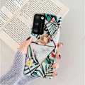Miniatyrbillede 3 af 6: Samsung Galaxy A41 - Geometrisk Blomster Etui Svart