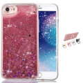 Pikkukuva 1 / 10: iPhone 7/8/SE (2020 & 2022) - Liikkuva glitter 3D Bling -puhelinkotelo