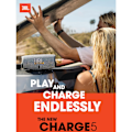 Miniatyrbild 9 av 10: JBL Charge 5 - Bärbar Vattentålig Bluetooth Högtalare med Pow Vit