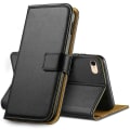 Miniatyrbillede 2 af 10: iPhone 7/8/SE (2020 & 2022) - PU Læderpung Etui Svart