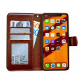 Miniatyrbild 2 av 10: Smidigt Läderfodral för iPhone 11 Pro med Läderfodral Rosa
