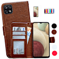 Miniatyrbillede 1 af 10: Samsung Galaxy A22 5G - PU Læder Pung Etui Rosa