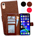 Miniatyrbild 1 av 10: iPhone Xr - Läderfodral / Skydd