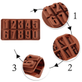 Miniatyrbillede 3 af 3: Chokoladefondantform: Bageglæde nr. 1