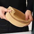 Miniatyrbild 6 av 10: 100 st Air Fryer Engångspapper- Non-Stick Bakplåtspapper