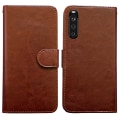Miniatyrbillede 2 af 10: Sony Xperia 10 II - PU Læder Pung Etui Brun