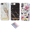Pikkukuva 1 / 4: iPhone 6 Plus / 6S Plus - Kotelosuoja Kukka / Marmori Vit