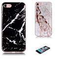 Miniatyrbild 1 av 5: iPhone 7/8/SE (2020 & 2022) - Skal / Skydd / Marmor iPhone 7 Svart