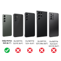 Pikkukuva 10 / 10: Samsung Galaxy S23 - Korttikotelo Suoja Läpinäkyvä Rosa