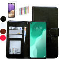 Pikkukuva 1 / 10: Huawei P40 Lite - PU nahkainen lompakkokotelo Svart