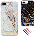 Miniatyrbillede 1 af 7: iPhone 7 Plus / 8 Plus - Marmorbeskyttelse Vit