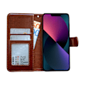 Miniatyrbillede 3 af 10: iPhone 12 Mini - PU Læder Pung Etui Svart