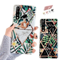 Miniatyrbillede 1 af 3: Huawei P30 Lite - Geometrisk Blomster Etui Svart