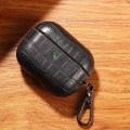 Miniatyrbilde 3 av 4: Luksuriøst Airpods Pro 2 Protective Shell i vegansk lær og nøkkelring Brown one size