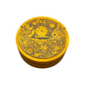 Miniatyrbilde 2 av 3: Snusboks  i aluminium for alle snus-måne, fugler og stjerner Gold