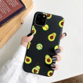 Miniatyrbillede 1 af 3: iPhone 13 Pro Max Mini skal glad avocado grøn sort Black one size