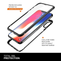 Miniatyrbilde 9 av 9: iPhone 14 Plus - 360 graders full beskyttelse med front og bakside - antispion Gold