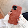Pikkukuva 3 / 3: IPhone11 Pro-kotelo ylellisestä samettimateriaalista Red one size