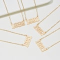 Miniatyrbilde 2 av 4: Forgyldt halskæde i 1994 unisex Gold one size