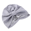 Miniatyrbilde 6 av 6: Turban med 2 lag hijabi sateng bomull flere farger Grey one size