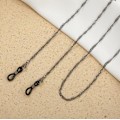Pikkukuva 2 / 2: Kierretty ketju aurinkolaseille Retro Vintage hopeanharmaat lasit Silver one size