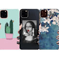 Miniatyrbillede 2 af 5: iPhone 12 Pro Max 3-PACK cover cactus mona-lisa flowers Grey one size