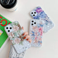 Miniatyrbillede 7 af 7: iPhone 12 Pro Max case kunstig perlemor solsikkeblomster Pink one size