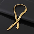 Miniatyrbillede 3 af 3: Luksuriøs kæde i 18 karat forgyldning Gold one size