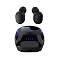 Pikkukuva 2 / 2: Eniten myydyt kuulokkeet LED-valolla bluetooth-akkunäytöllä Black one size