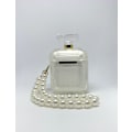 Miniatyrbillede 2 af 8: AirPod Taske Gennemsigtig parfymeflaske guld Transparent one size