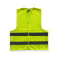 Miniatyrbilde 1 av 2: Refleksvest for sykling med borrelås ONE SIZE Lime green one size