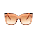 Pikkukuva 2 / 3: Ylisuuret cateye-aurinkolasit UV400 Kylie oranssilla Orange one size