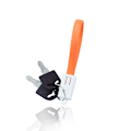 Pikkukuva 8 / 10: 6 PAKKAUS! Micro USB/Android - laturi avaimenperä USB-kaapeli kannettava! Black one size