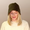 Pikkukuva 4 / 4: Lämmin kalastushattu villamuhkeat neulotut pipopipolinjat Grey one size