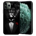 Pikkukuva 1 / 2: iPhone 12, 12 Pro & Max kuori-leijona smokissa, joka polttaa savuketta Black one size