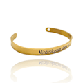Miniatyrbilde 1 av 4: Bracelet ''Minä rakastan sinua'' with heart stone Valentine's Day Gold one size