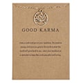 Pikkukuva 1 / 2: Good karma - 18K kullattu lahja Gold one size