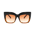 Pikkukuva 2 / 9: Oversized cateye solglasögon UV400 Brown one size