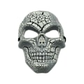 Pikkukuva 2 / 2: Scary mask luuranko halloween kallo kallo naamioitu White one size