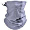 Pikkukuva 2 / 3: Huivi 2 in 1 ja hattu juoksupyöräilyyn heijastavalla fleecellä Grey one size